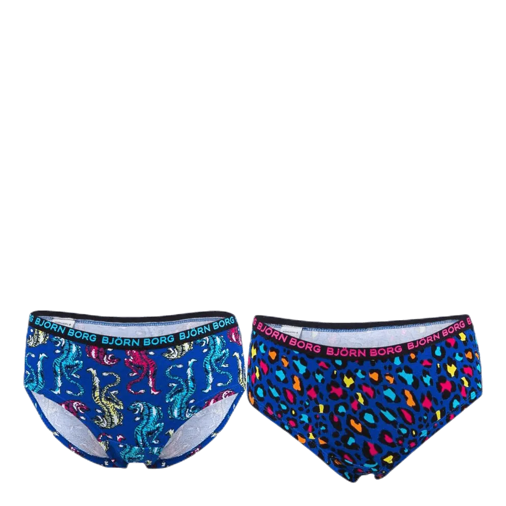 BJöRN BORG HIPSTER ENERGY LEO MINI OCH TIGER JUNIOR 2PACK PATTERNED