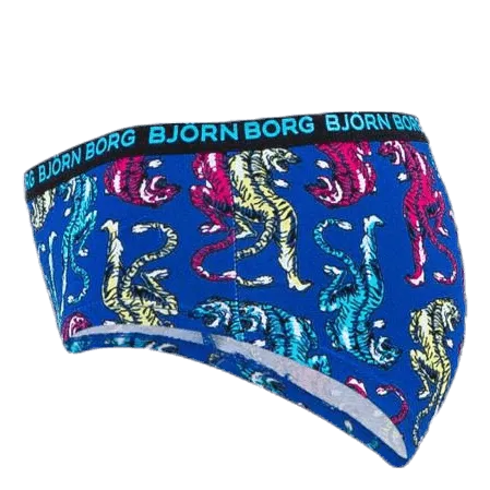 BJöRN BORG HIPSTER ENERGY LEO MINI OCH TIGER JUNIOR 2PACK PATTERNED