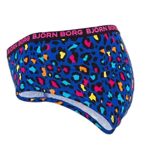 BJöRN BORG HIPSTER ENERGY LEO MINI OCH TIGER JUNIOR 2PACK PATTERNED