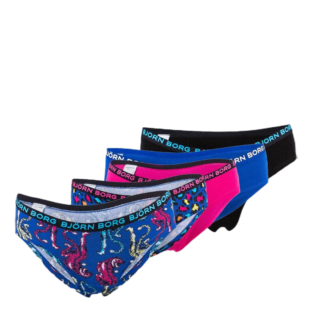 BJöRN BORG HIPSTER ENERGY LEO OCH TIGER JUNIOR 5PACK PATTERNED