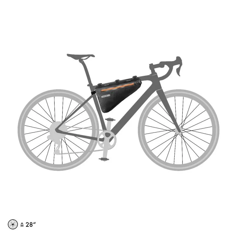 Bolsa Ortlieb Frame Pack 4L (negro mate)