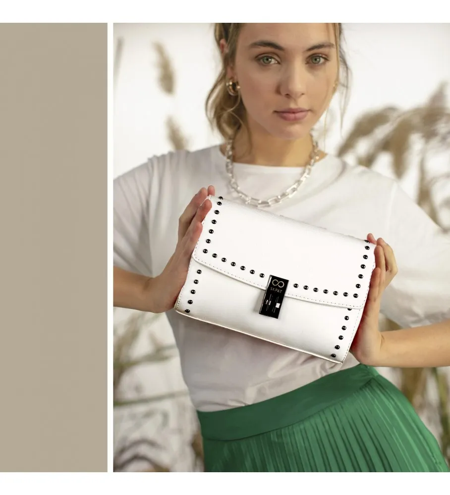 BOLSO BANDOLERA 312885 BLANCO 21X14X5,5CM