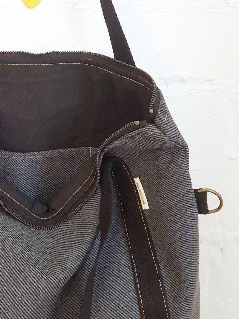 Bolso Cremallera tapicería reciclada