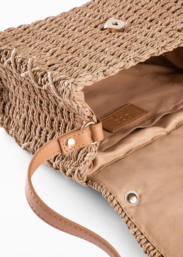 BOLSO DE PAJA NATURALCOñAC