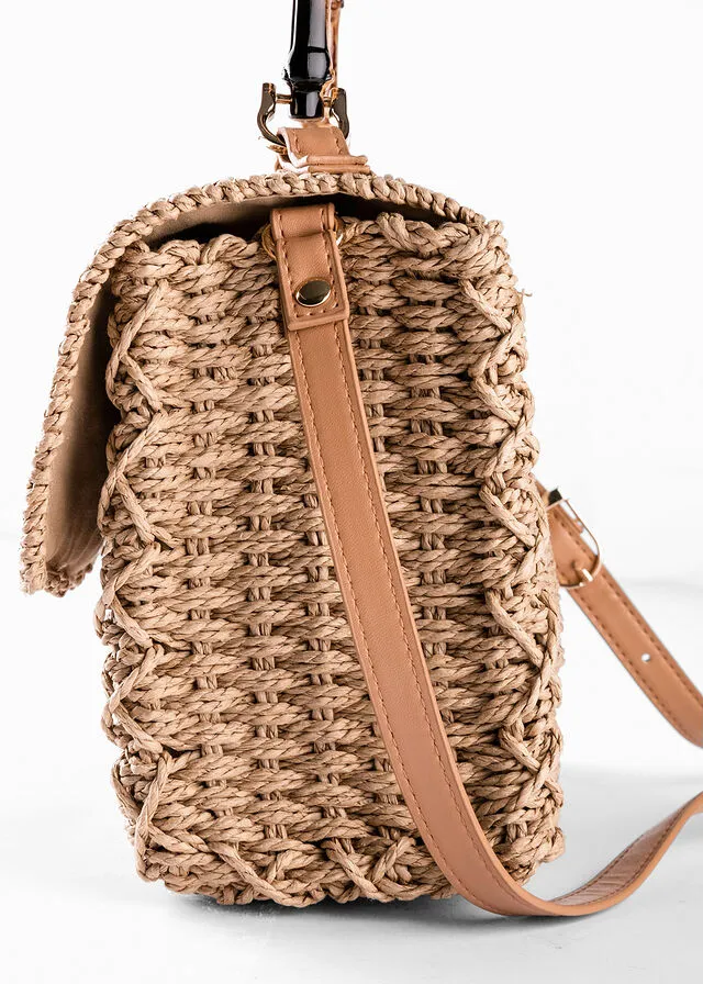 BOLSO DE PAJA NATURALCOñAC
