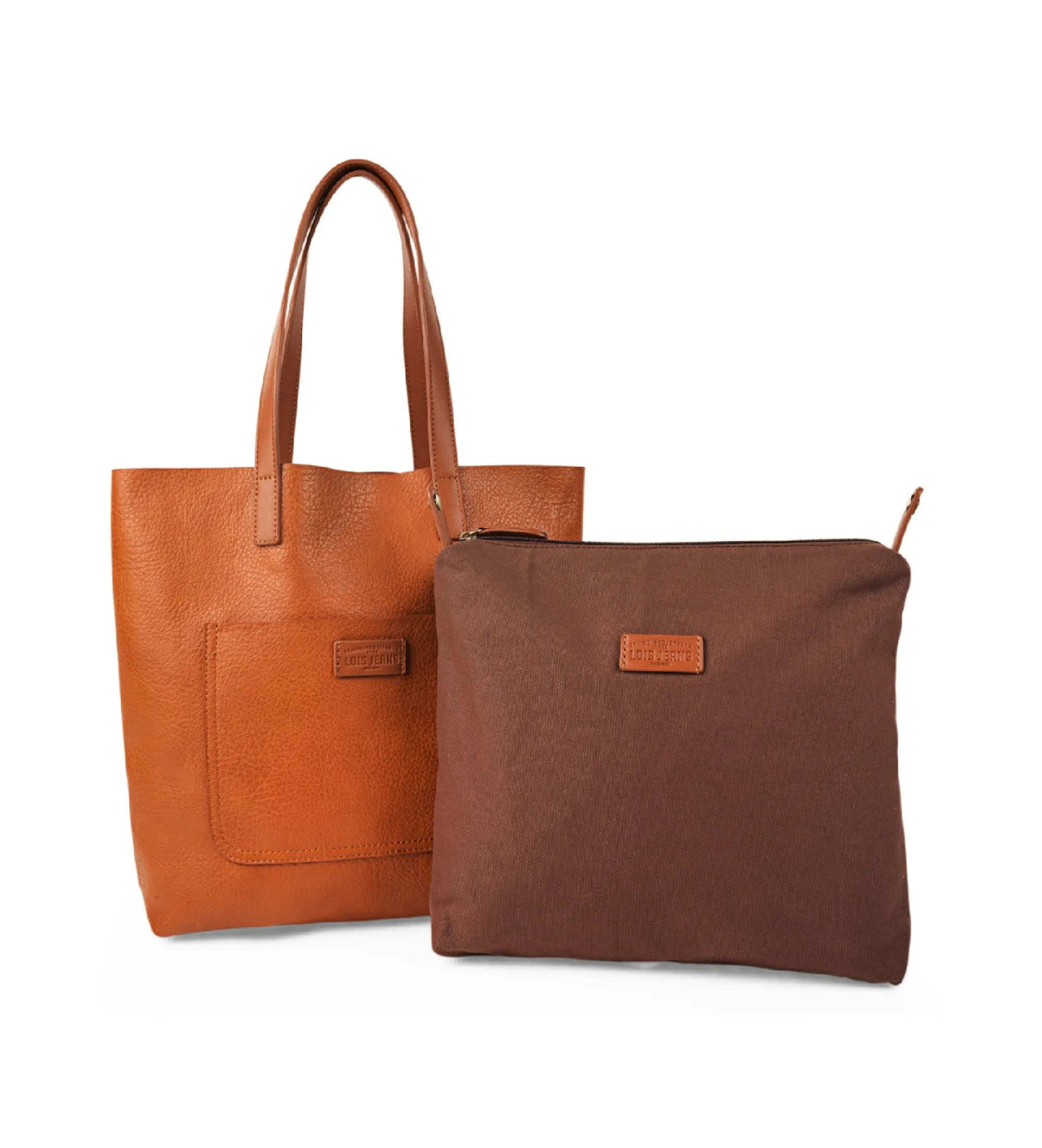 Bolso shopper 319481 marrón