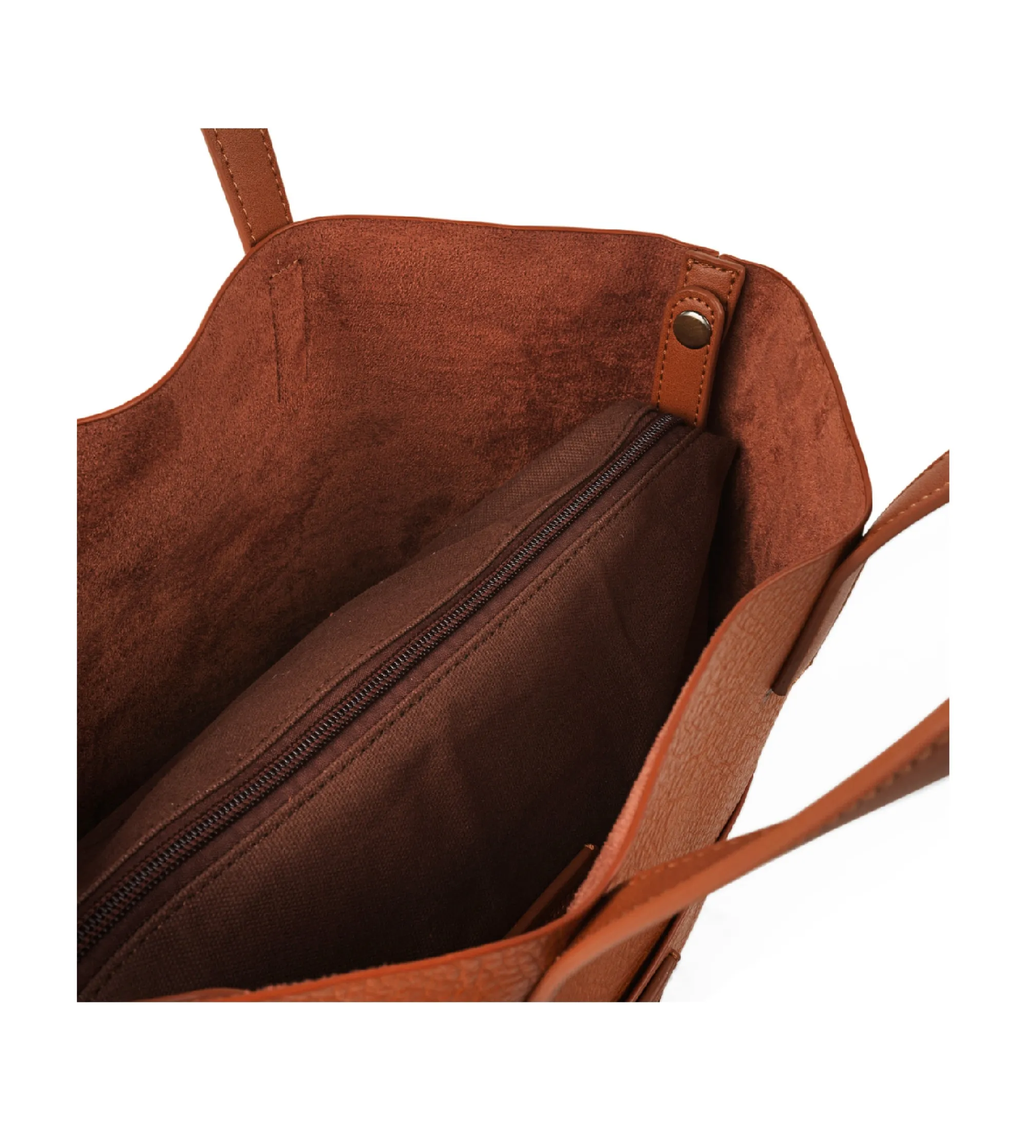 Bolso shopper 319481 marrón