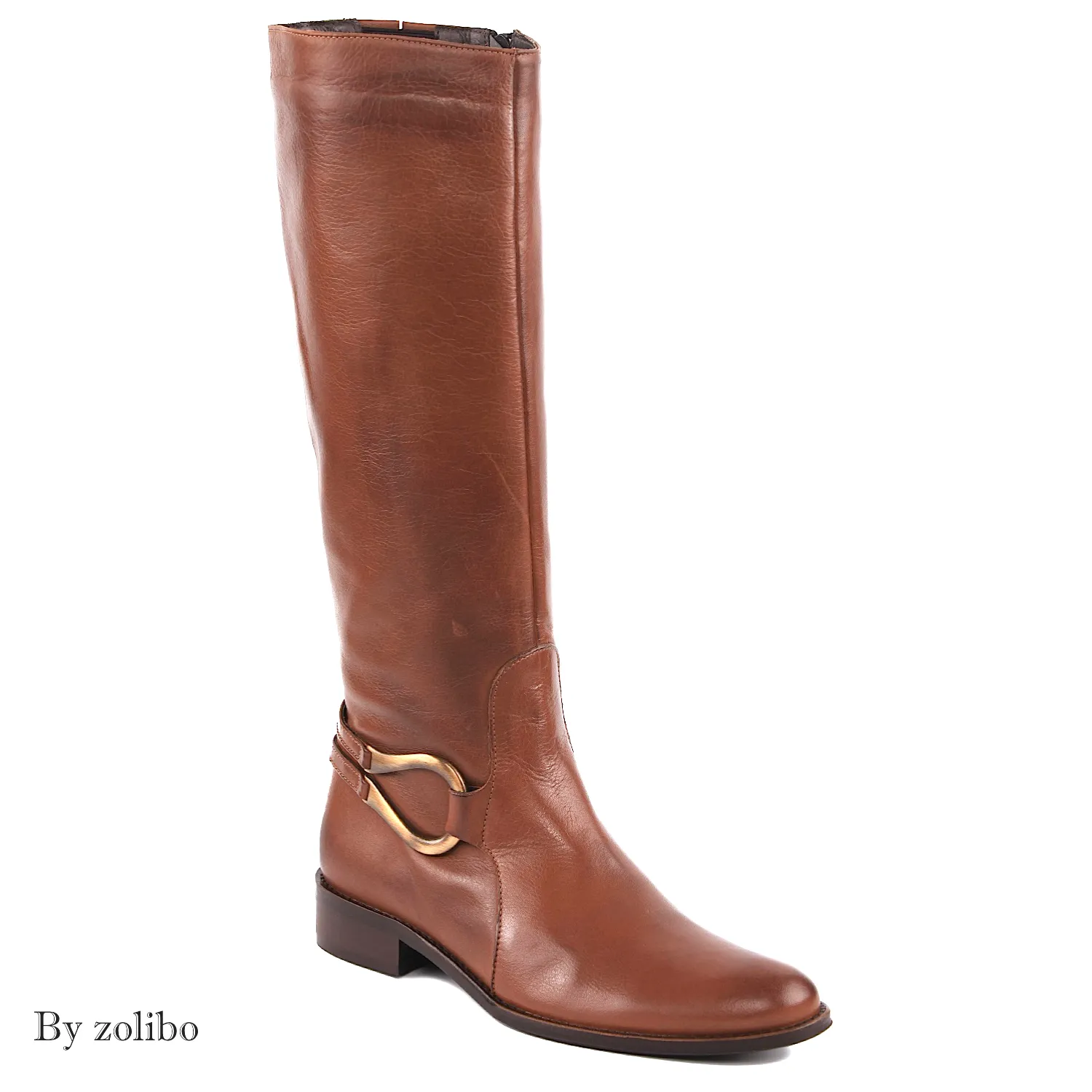 Botas altas camel mujer Sacchi