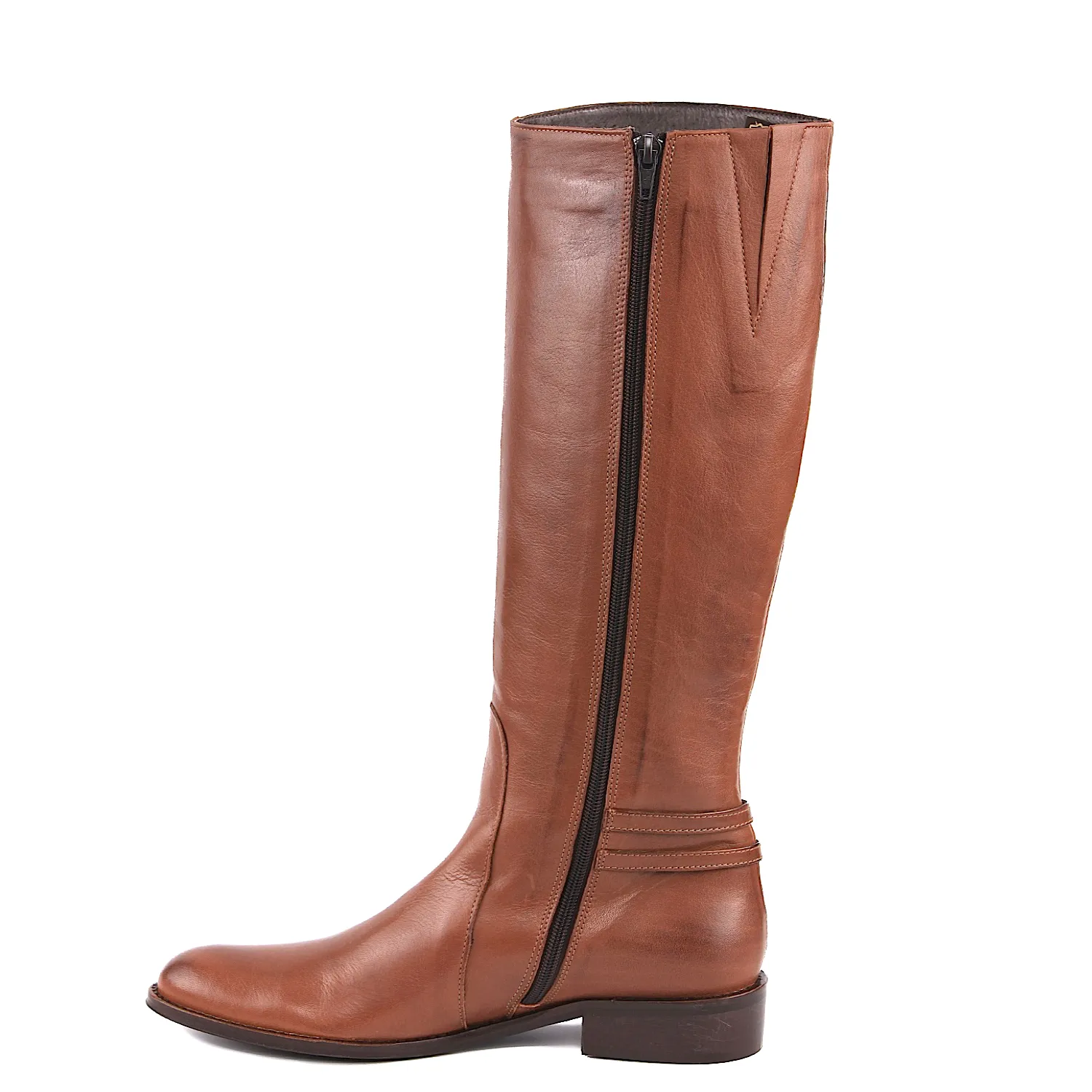 Botas altas camel mujer Sacchi