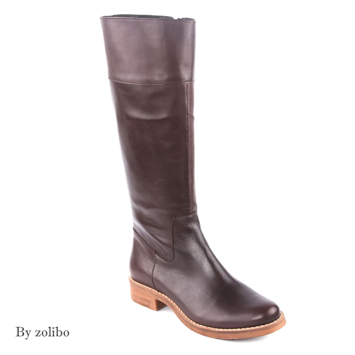 Botas altas marron mujer Berta