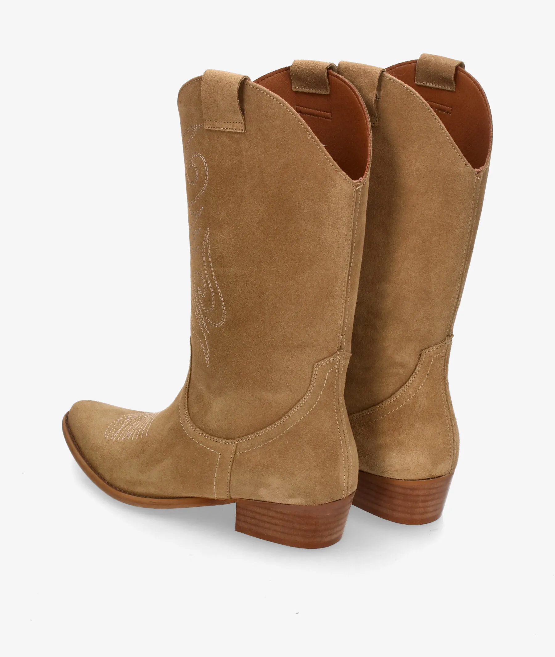 Botas Bryan  JANDRA  en serraje taupe