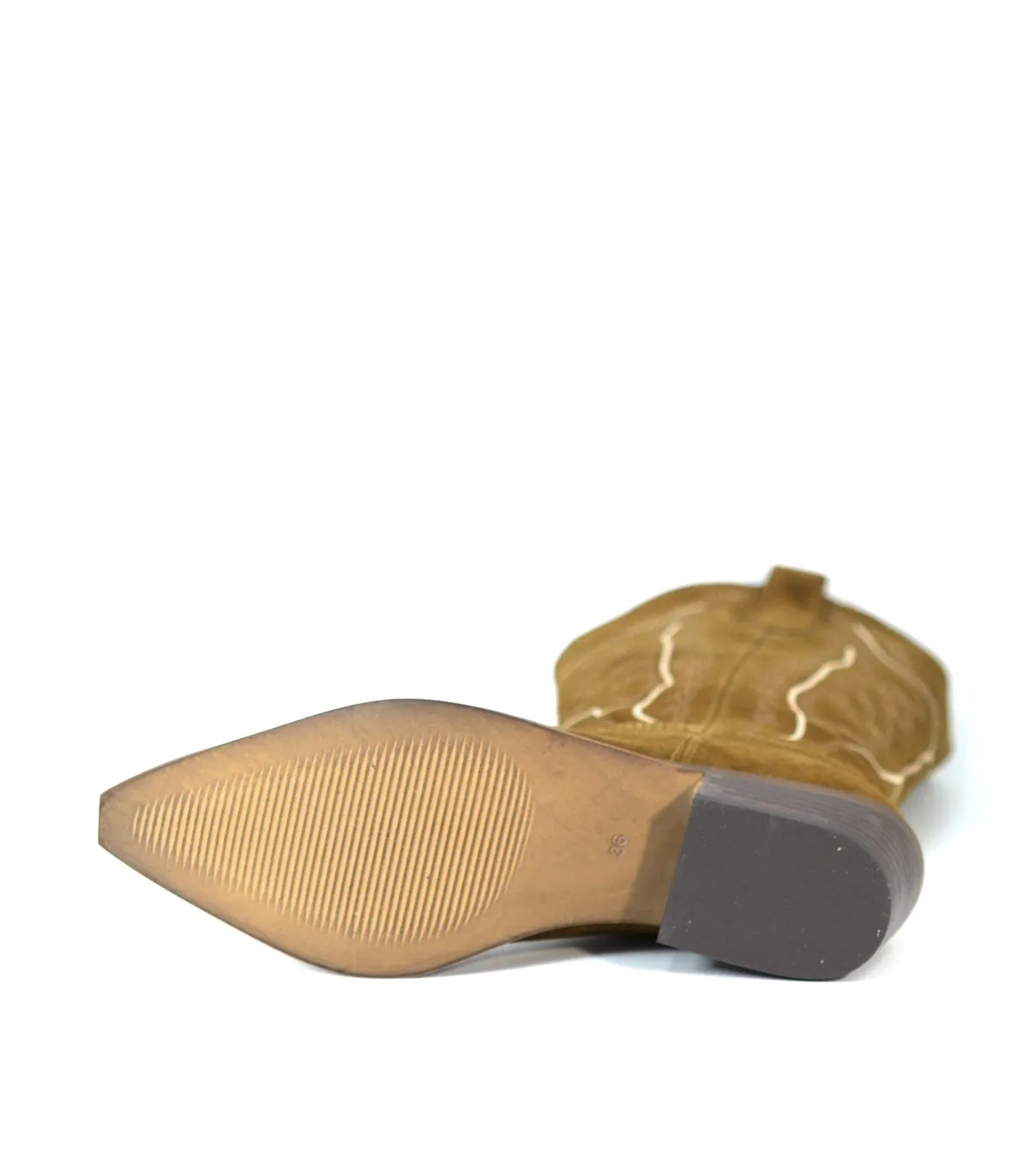 BOTAS COWBOY MUJER LIA TABACO