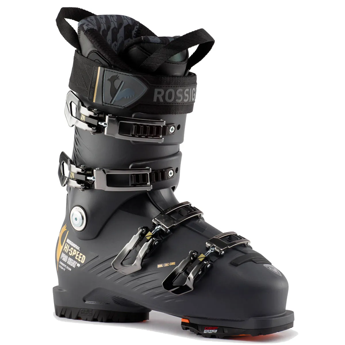 BOTAS DE ESQUí  HISPEED PRO HEAT MV GW  BRON ROSSIGNOL NEGRO