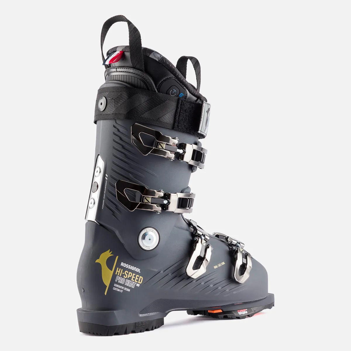 BOTAS DE ESQUí  HISPEED PRO HEAT MV GW  BRON ROSSIGNOL NEGRO
