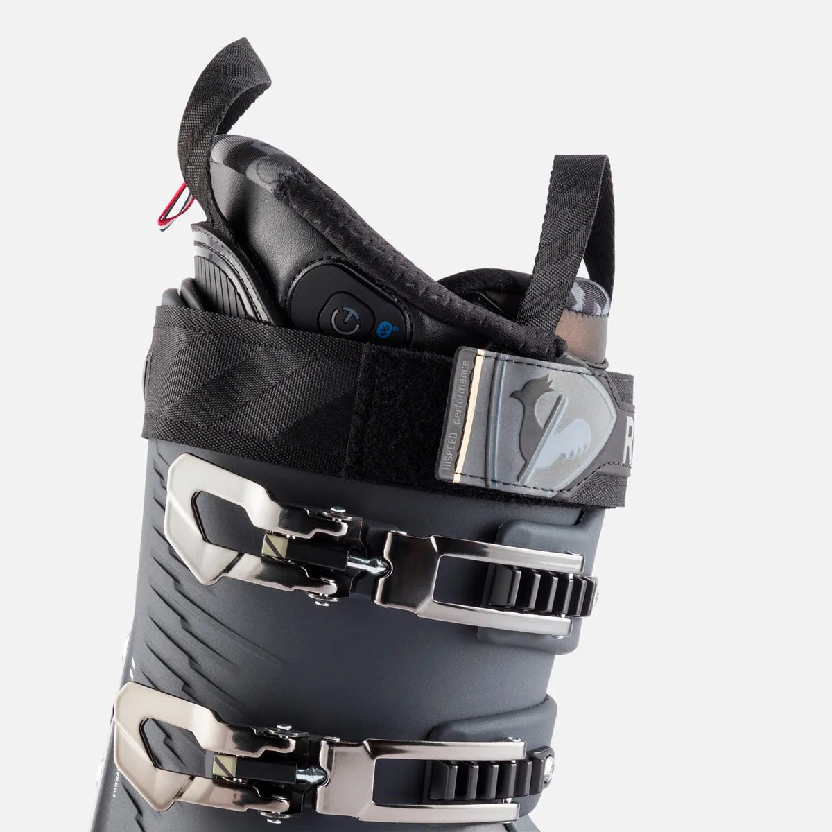 BOTAS DE ESQUí  HISPEED PRO HEAT MV GW  BRON ROSSIGNOL NEGRO
