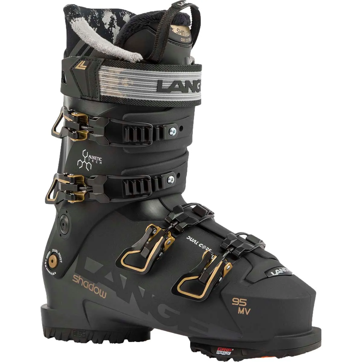 Botas De Esquí Mujer Shadow 95 W Mv Gw (Black Recy) Lange Negro