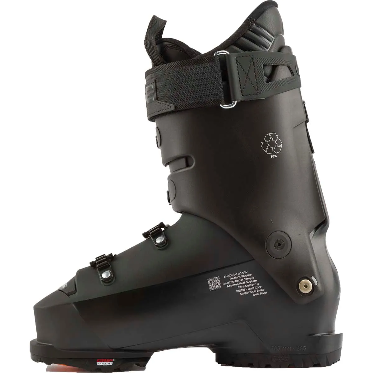 BOTAS DE ESQUí  SHADOW 110 MV GW (BLKORANGE) LANGE NEGRO