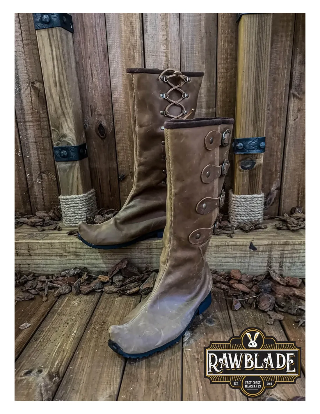 BOTAS MEDIEVALES KASPAR EXPLORADOR  MARRONES