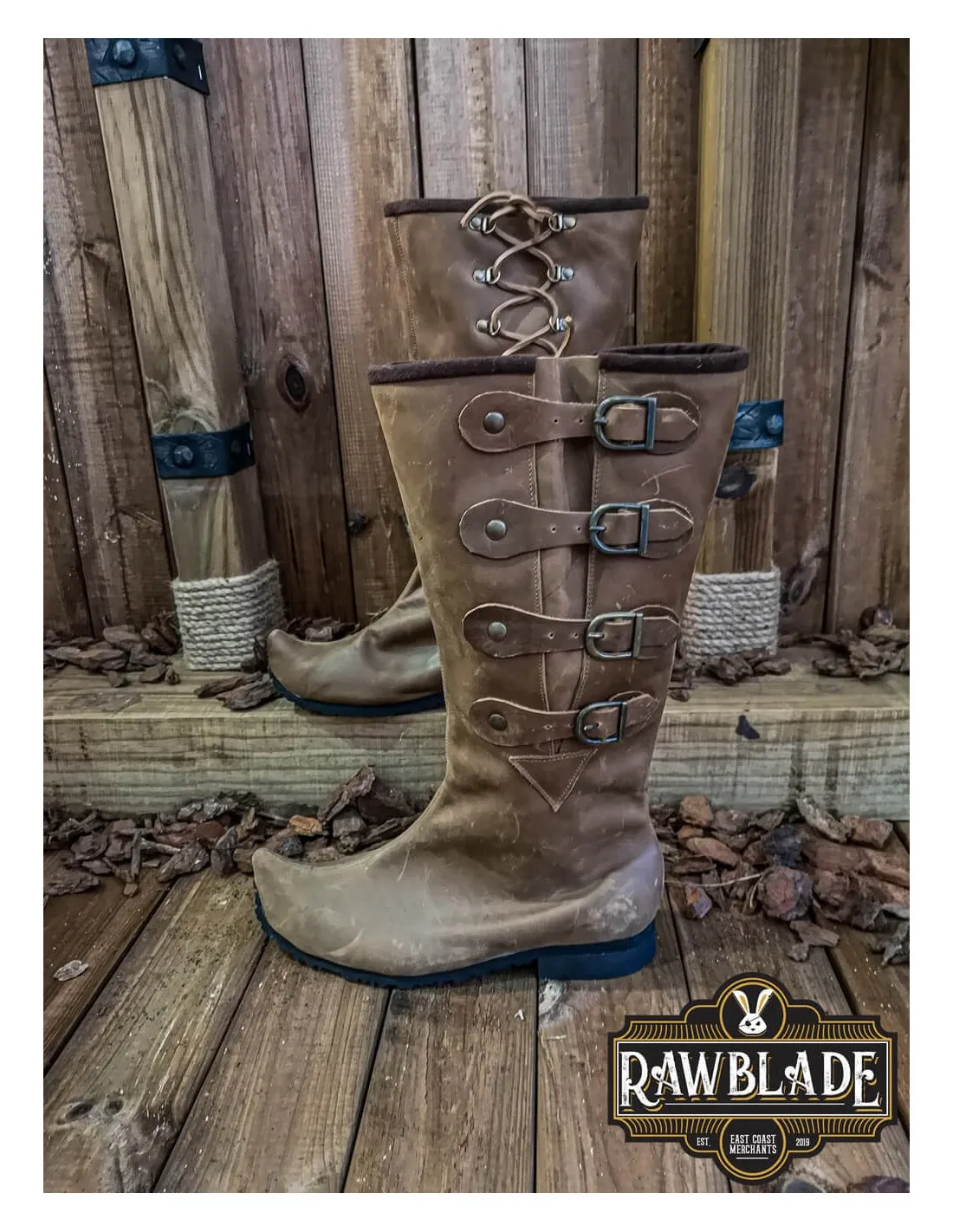 BOTAS MEDIEVALES KASPAR EXPLORADOR  MARRONES