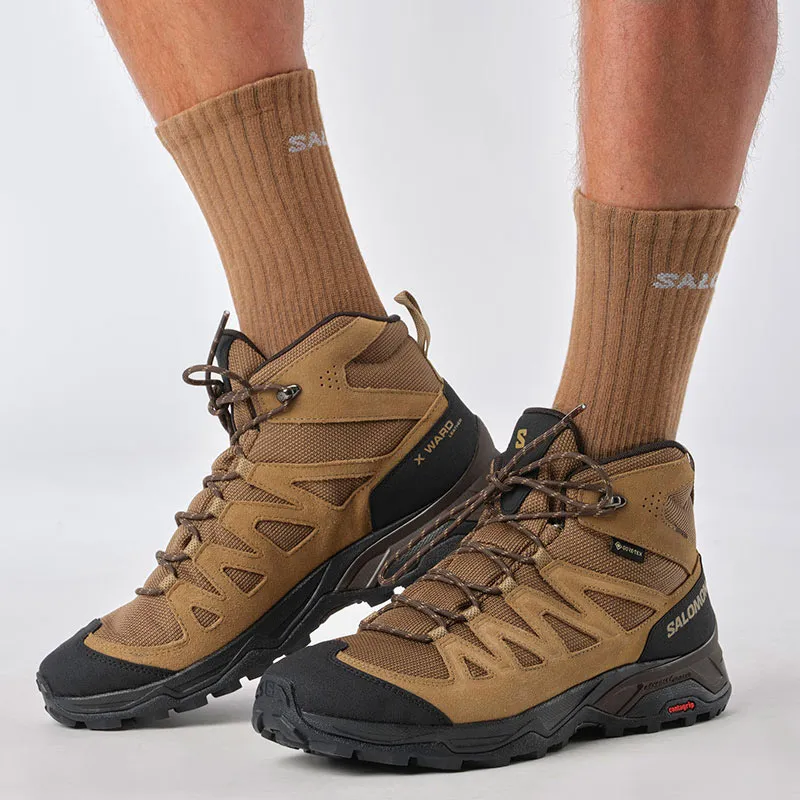 Botas salomon X Ward Leather Mid Gtx