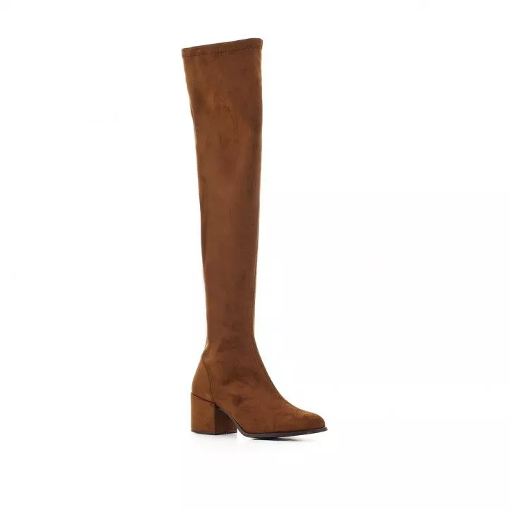 Botas tacón Redlove editha marrones altas