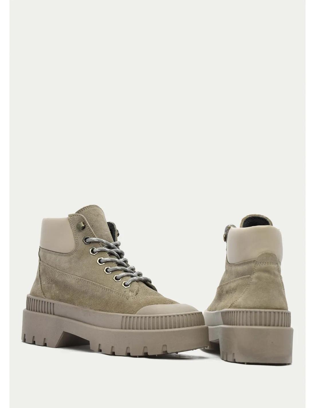 BOTAS Y BOTINES POPA SINAI GRIS CLARO 