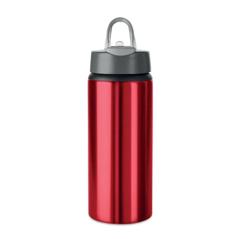 Botella promocional pajita plegable 600 ml