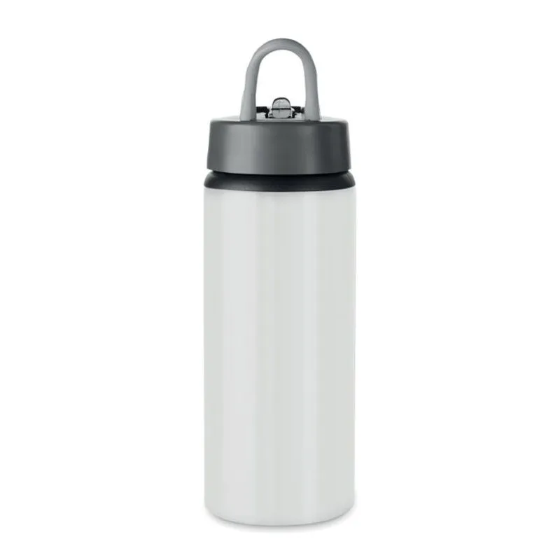 Botella promocional pajita plegable 600 ml