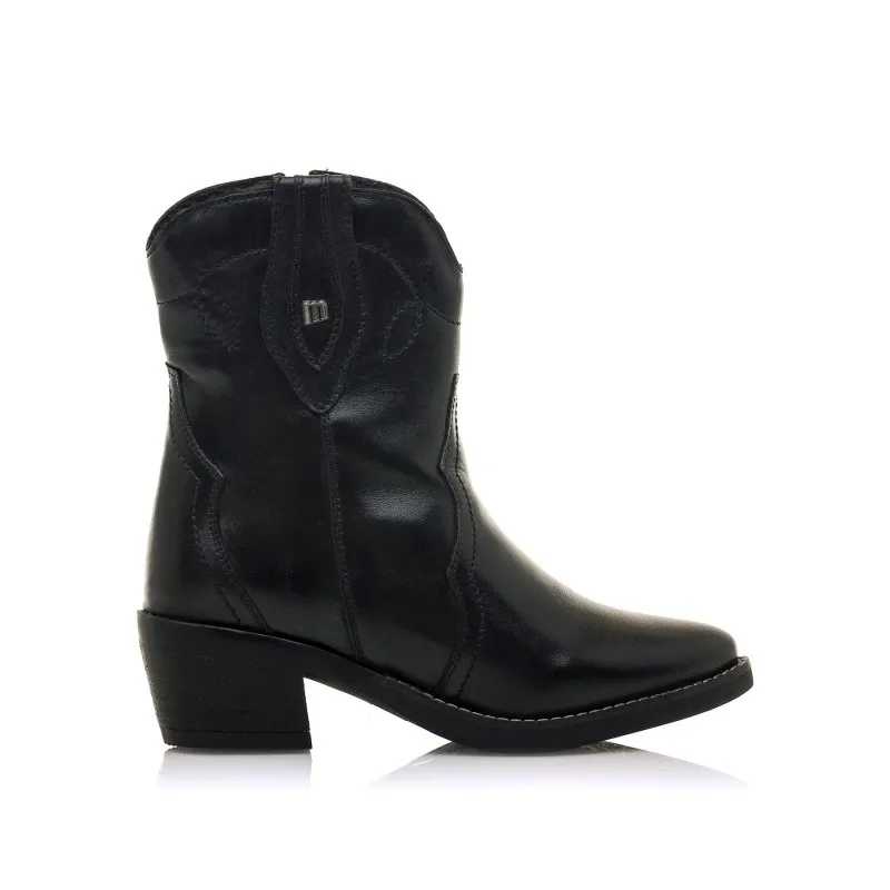 Botines Casual de Mujer MTNG TEO Negro 55738
