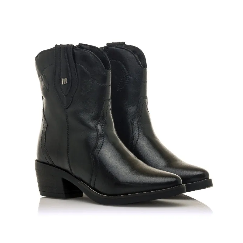 Botines Casual de Mujer MTNG TEO Negro 55738