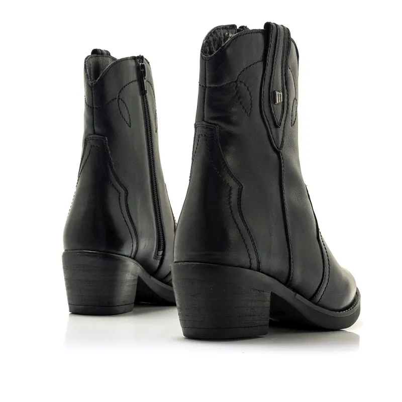Botines Casual de Mujer MTNG TEO Negro 55738