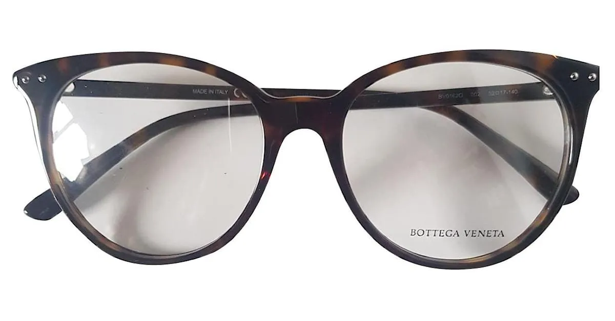 Bottega Veneta marco BV Marrón oscuro 