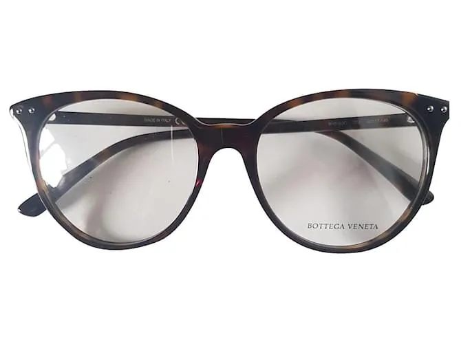 Bottega Veneta marco BV Marrón oscuro 