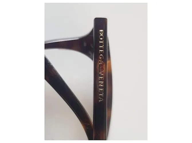 Bottega Veneta marco BV Marrón oscuro 