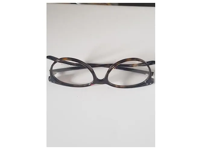 Bottega Veneta marco BV Marrón oscuro 