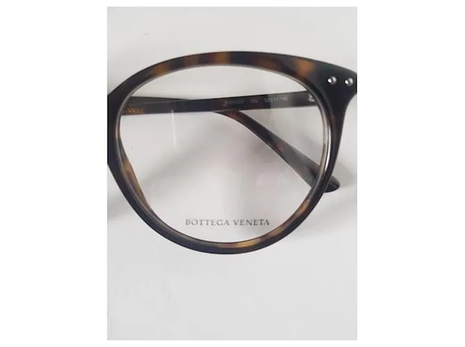 Bottega Veneta marco BV Marrón oscuro 