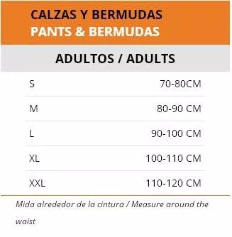 Calza Bermuda Flash Spandex  Adulto Empo2000