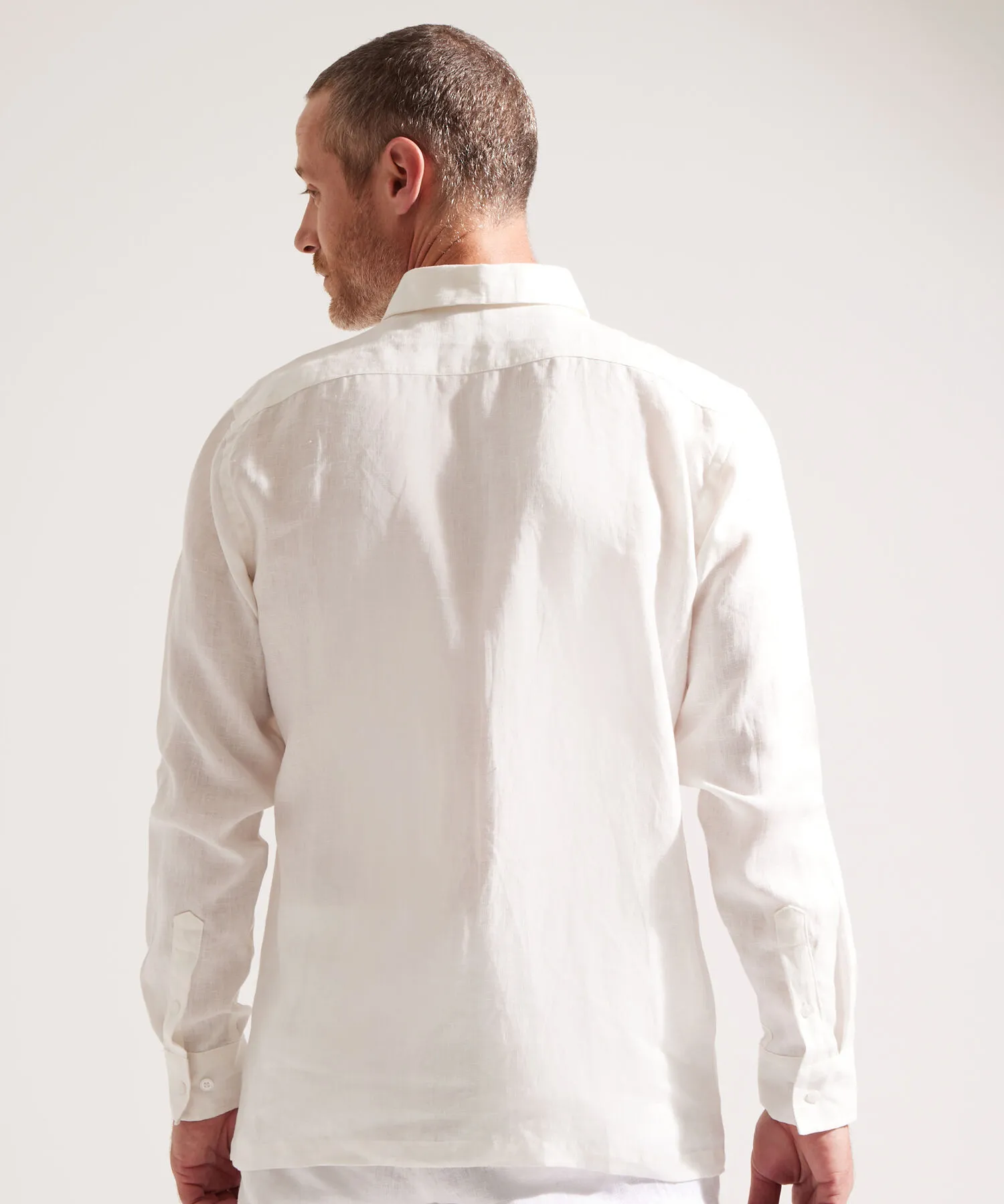 CAMISA GUAYABERA MANGA LARGA