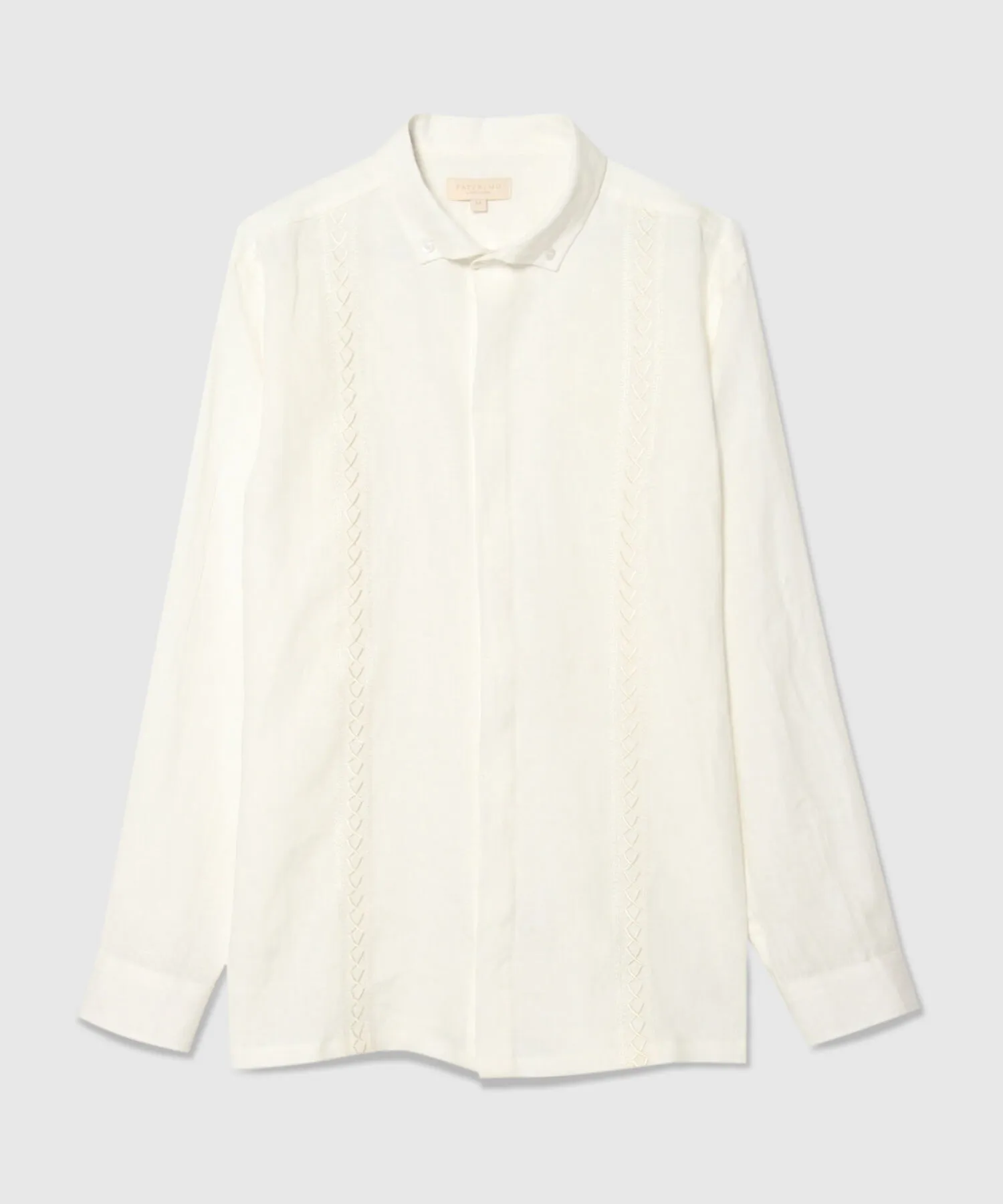 CAMISA GUAYABERA MANGA LARGA