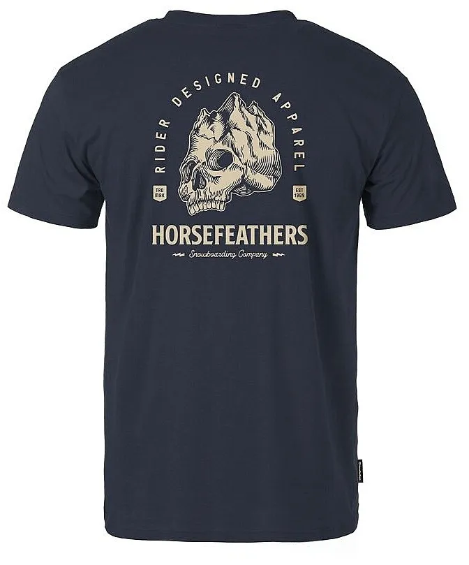 CAMISA HORSEFEATHERS MOUNTAIN SKULL  MIDNIGHT NAVY  MEN´S