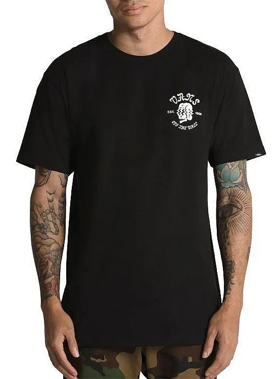 CAMISA VANS SHAKEN SKULL  BLACK  MEN´S