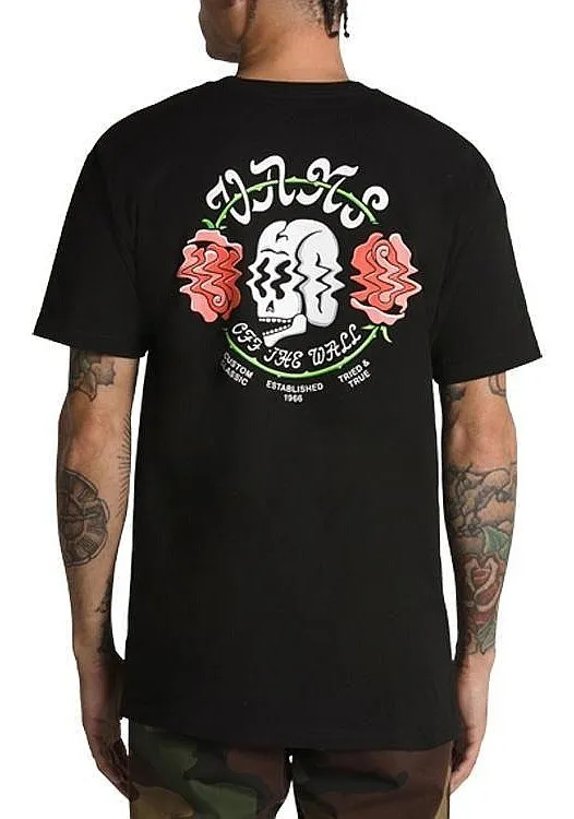 CAMISA VANS SHAKEN SKULL  BLACK  MEN´S