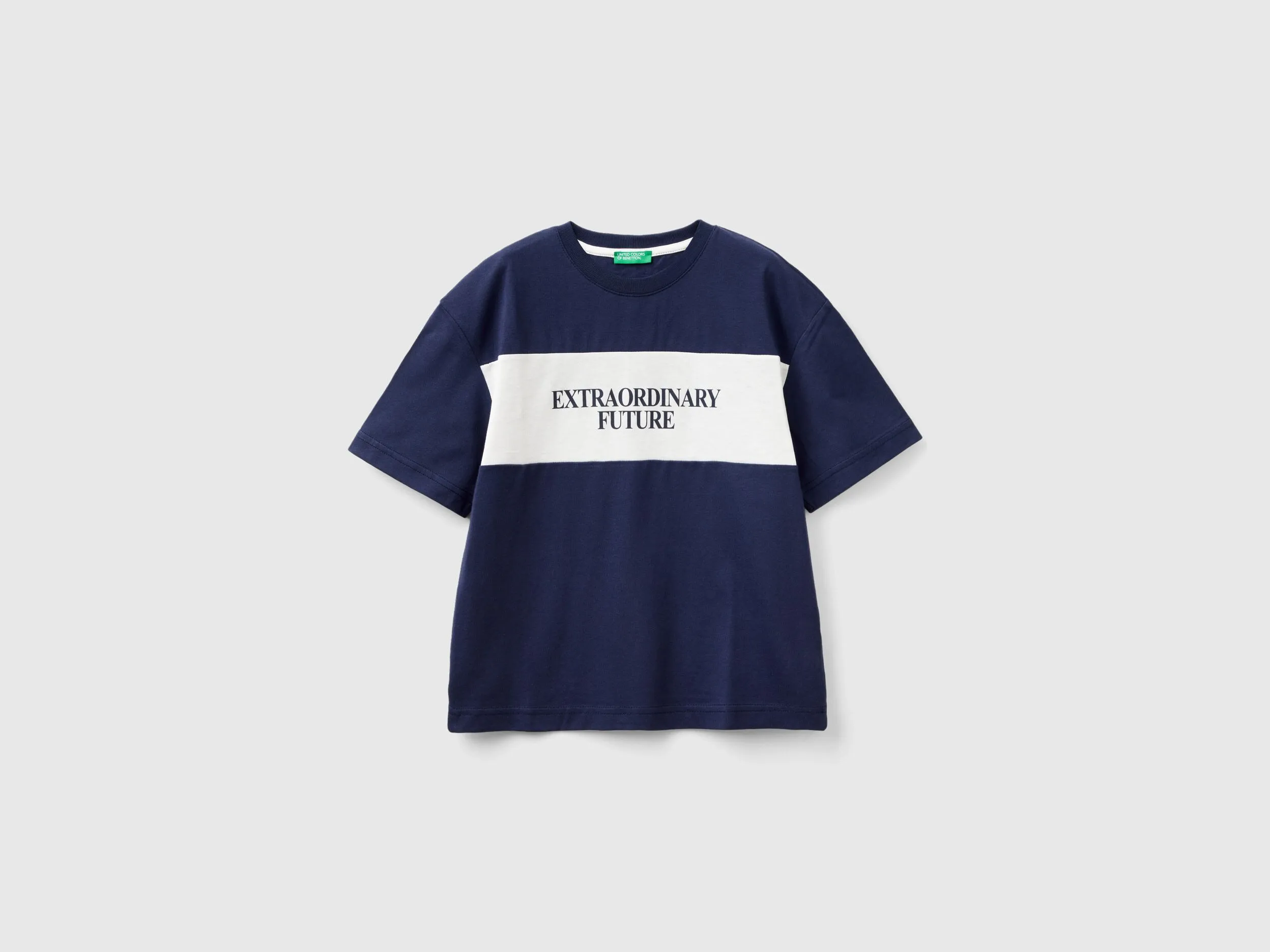 Camiseta de algodón orgánico con eslogan