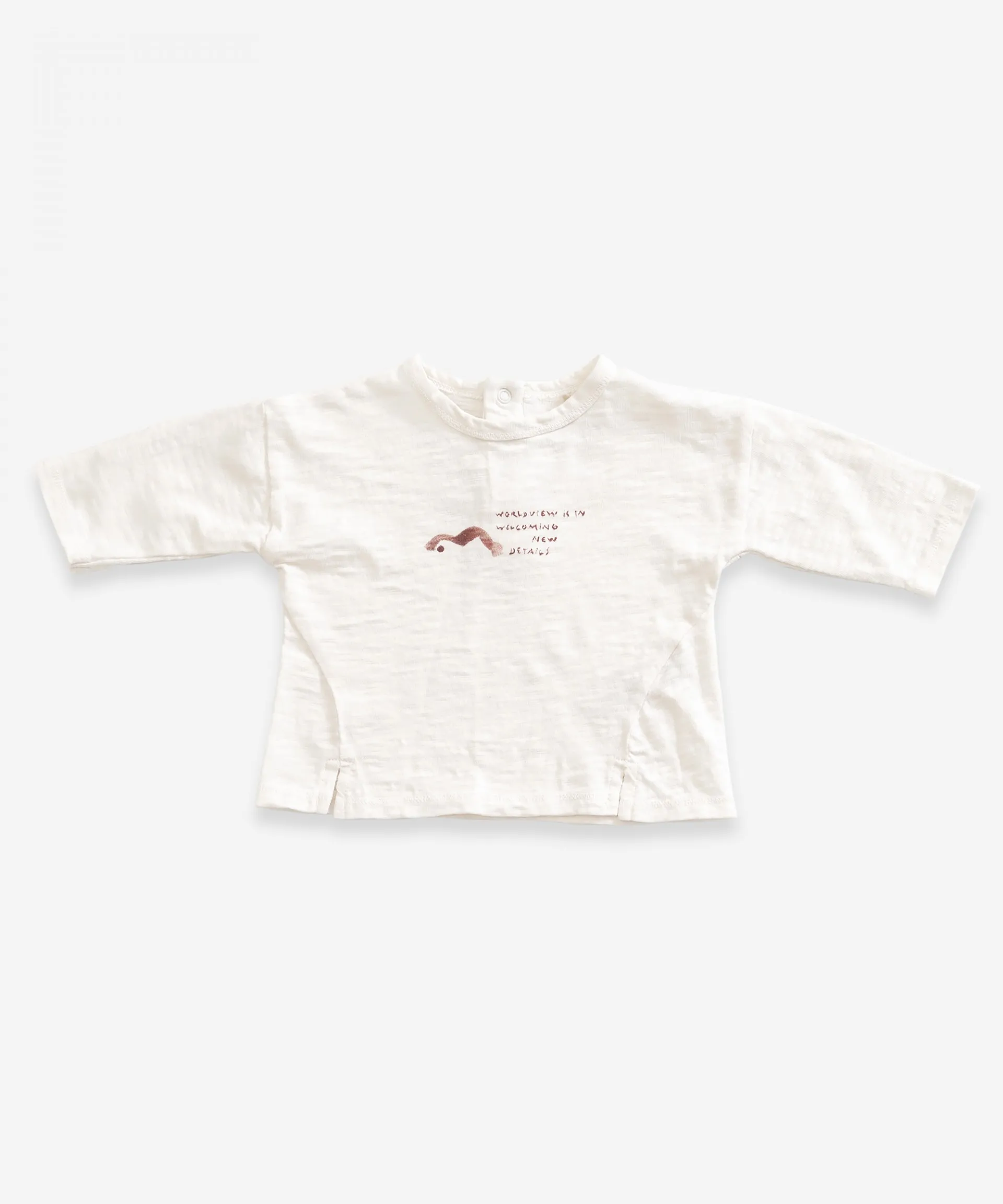 Camiseta de manga larga de algodón orgánico | Weaving