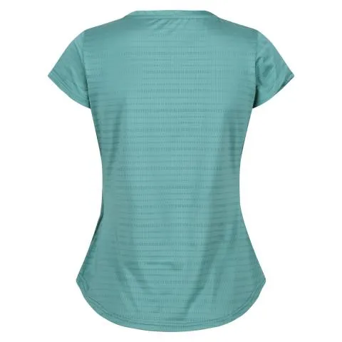 CAMISETA DE TREKKING PARA MUJER  REGATTA LIMONITE  RWT281GHG
