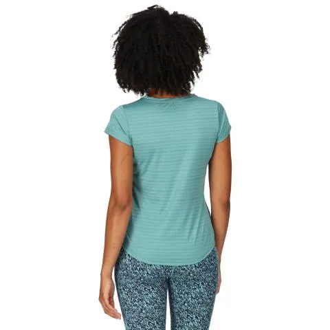 CAMISETA DE TREKKING PARA MUJER  REGATTA LIMONITE  RWT281GHG
