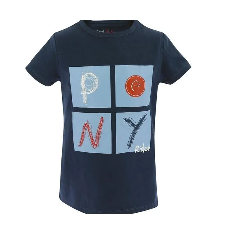 Camiseta Ekkia Pony Rider Manga Corta Niño