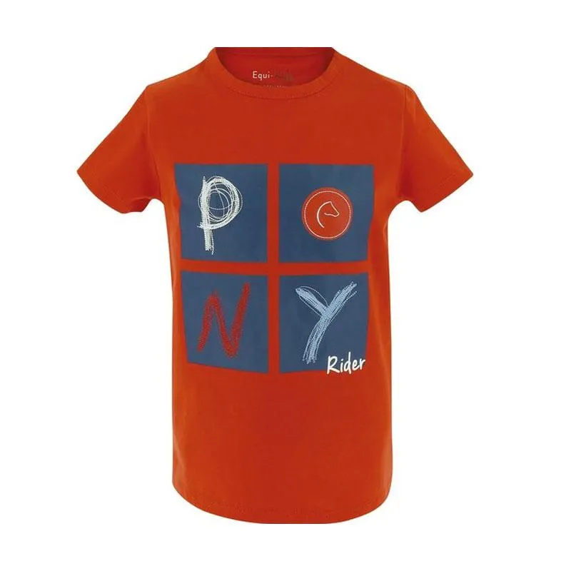 Camiseta Ekkia Pony Rider Manga Corta Niño