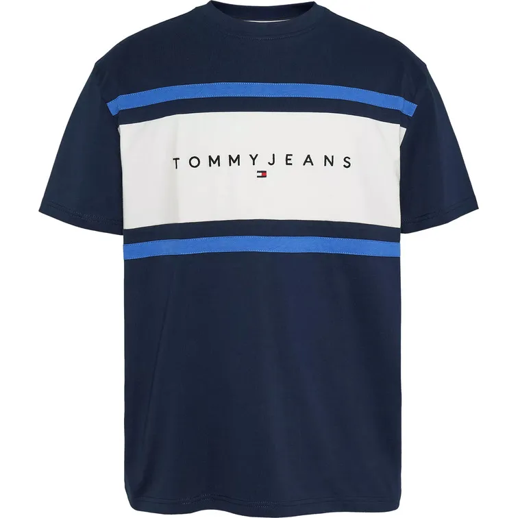 CAMISETA FIT REGULAR DISEÑO COLORBLOCK HOMBRE TOMMY JEANS