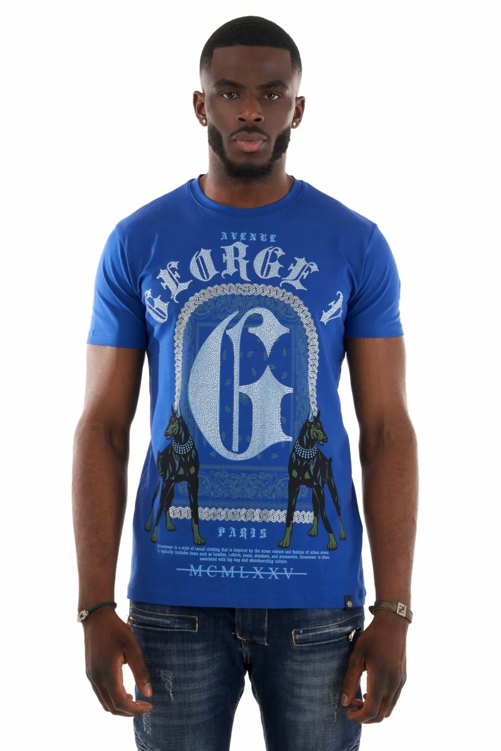 CAMISETA GEORGE V  GV10046 SAX